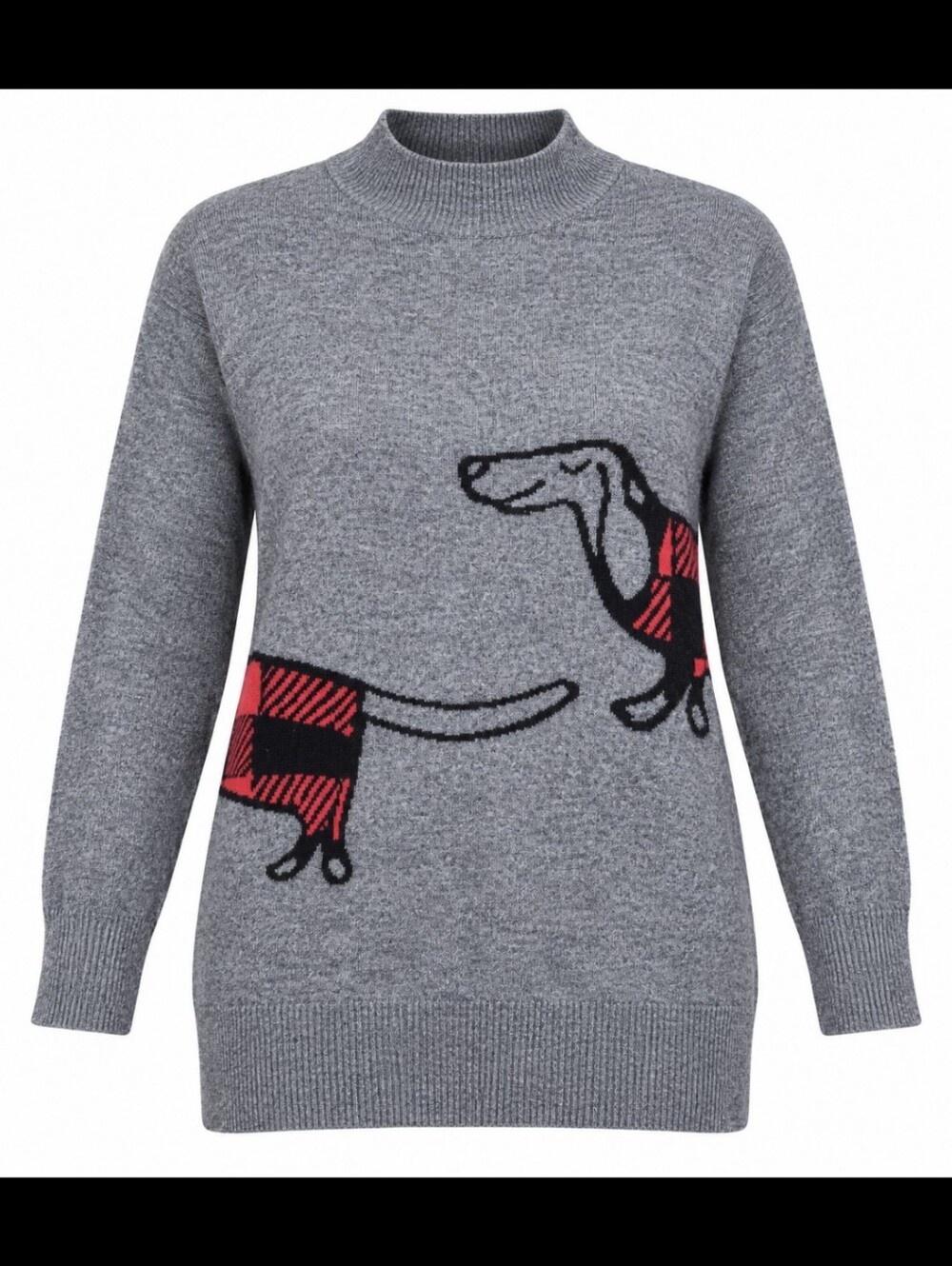 Dechshund Dog Women's Ricki's Sweater Oversize Small